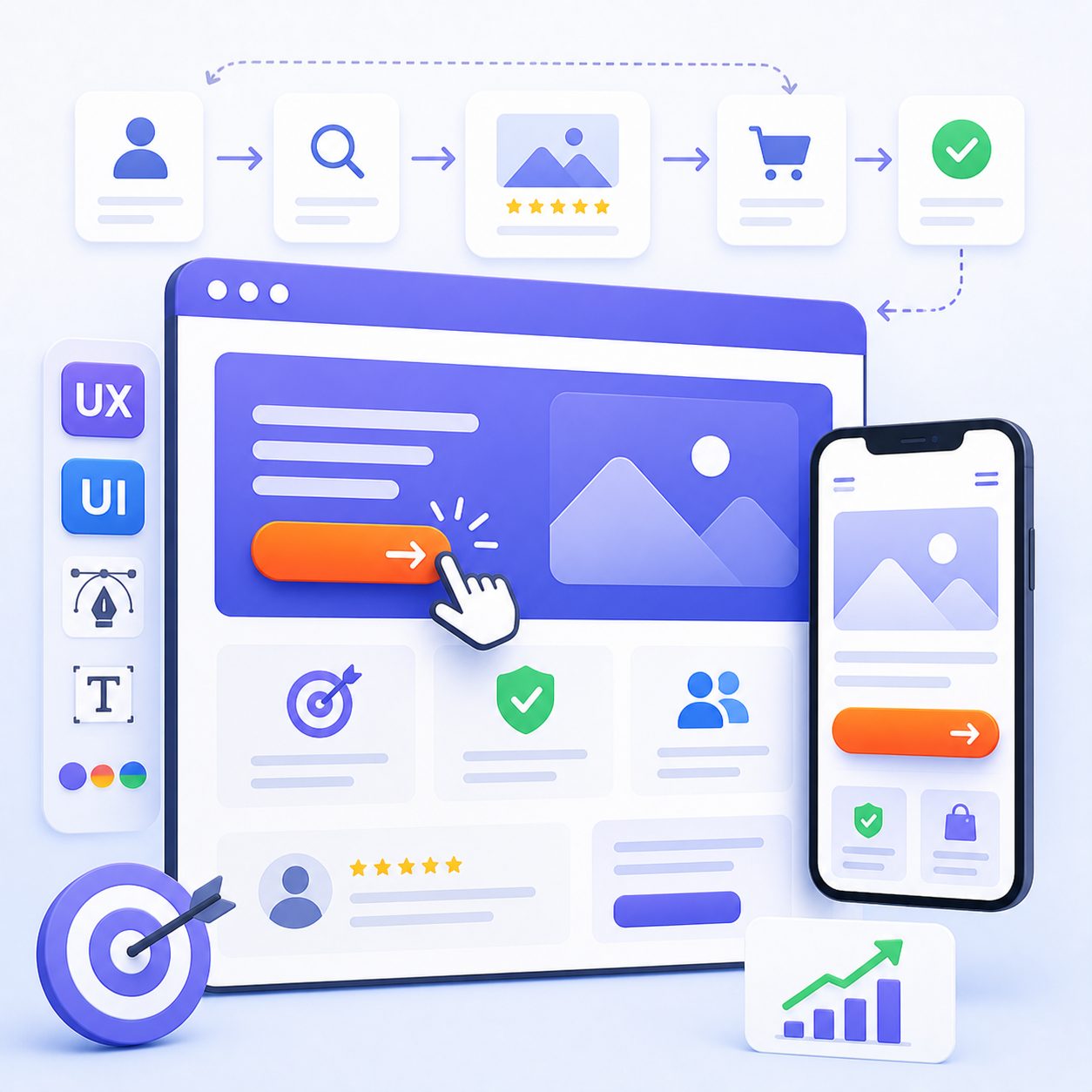 Thiết kế UX/UI định hướng chuyển đổi
