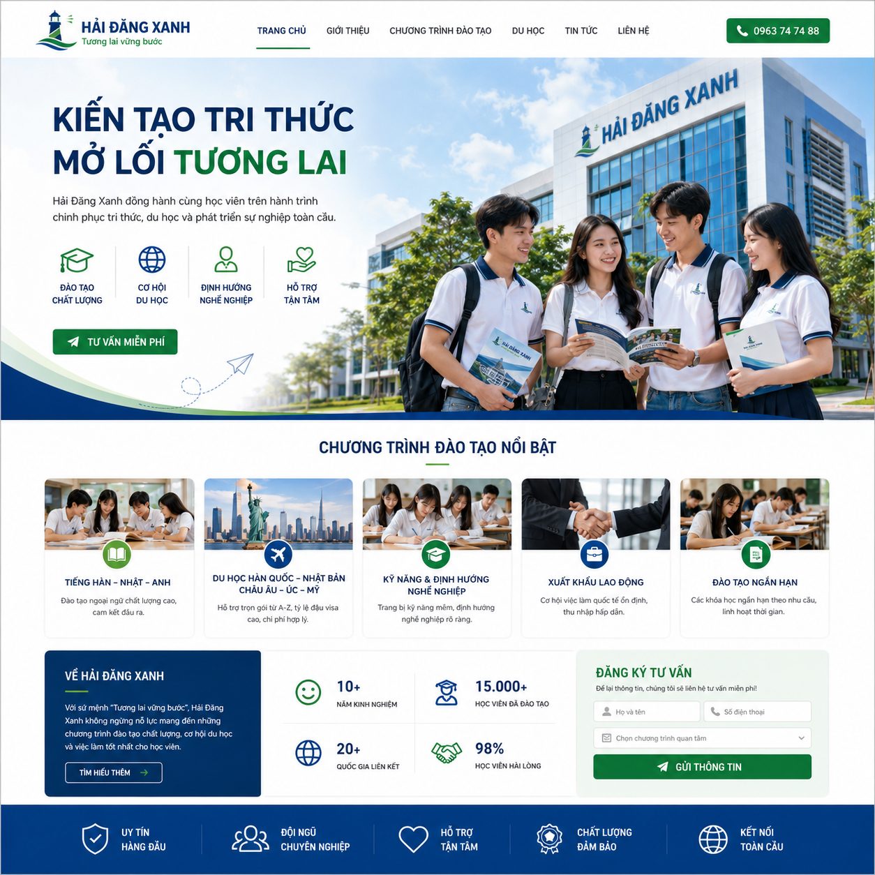 Mầm non Hải Đăng Xanh