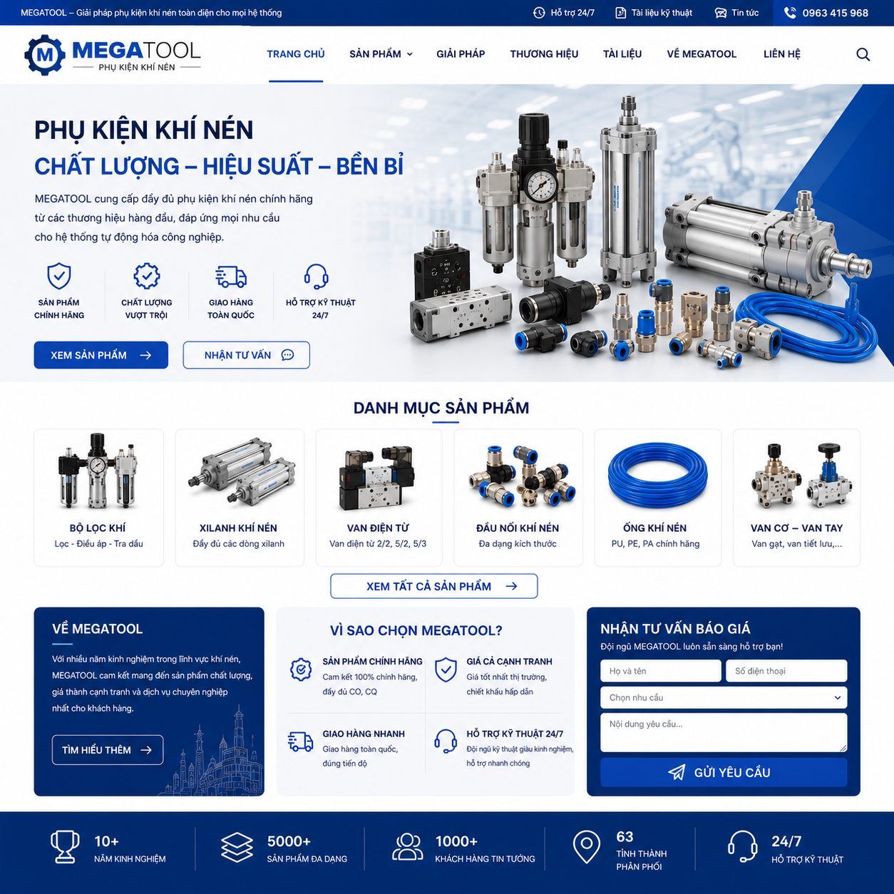 Phụ kiện khí nén MEGATOOL